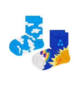 Носки Happy socks 2-Pack Kids After Rain Socks KAFR02