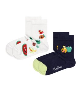 Носки Happy socks 2-pack Kids Fruit Mix Socks KFRM02