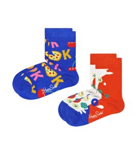 Носки Happy socks 2-pack Kids Okay Cereals Socks KOKC02