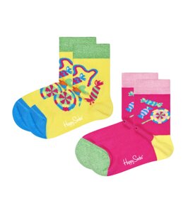 Носки Happy socks 2-pack Kids Sugar Rush Socks KSWS02