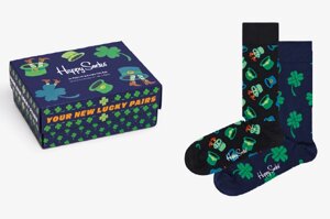 Носки Happy socks 2-Pack St Patricks Socks Gift Set XSPD02
