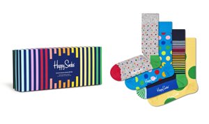 Носки Happy socks 4-Pack Classics Socks Gift Set XCCS09