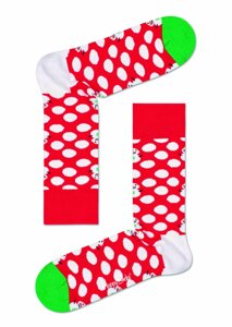 Носки Happy socks Big Dot Snowman Sock BDS01