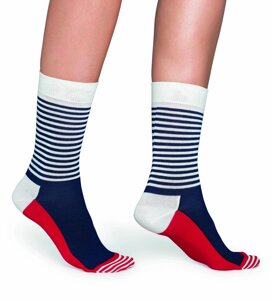 Носки Happy socks Half Stripe Sock SH01
