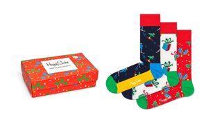Носки Happy socks Holiday Tree Gift Box XMAS08