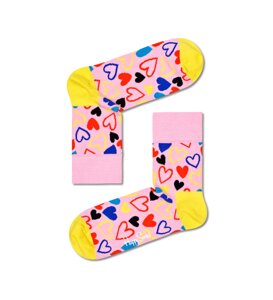 Носки Happy socks I Heart U Half Crew Sock IHU13
