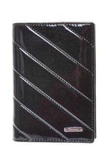 Обложка Diamond для паспорта, цвет черный, артикул 25-6391