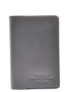 Обложка Dierhoff для паспорта, цвет черный, артикул Д6015-900