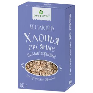 Овсяные хлопья без глютена, 350 гр, Оргтиум