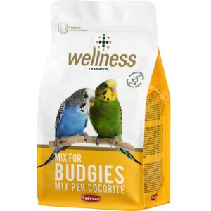 Padovan корм полнорационный Wellness для волнистых попугаев (1 кг)