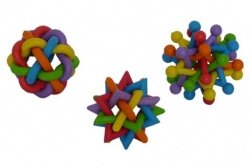 Papillon игрушка для собак "Цветная головоломка"87 г)