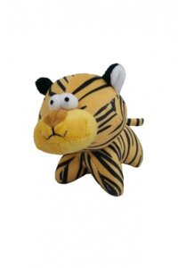 Papillon игрушка для собак "Глазастый тигр", с пищалкой (100 г)