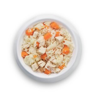 Petsmack филе курицы с цветной капустой, морковью, пропаренным рисом и яблоком для собак (200 г)