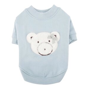 Pinkaholic футболка для собак с аппликацией "Медвежонок", мятный (L)