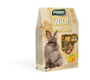 Pinny полнорационный корм для карликовых кроликов с одуванчиком, бархатцем и ромашкой (600 г)