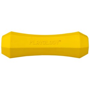 Playology жевательная палочка Playology SQUEAKY CHEW STICK с ароматом курицы, большая, цвет желтый (L)