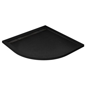 Поддон для душа Cezares TRAY-AS-R-90-30-NERO 90х90 см, черный