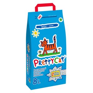PrettyCat наполнитель впитывающий для кошачьих туалетов (10 кг)