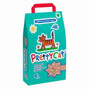 PrettyCat наполнитель впитывающий для кошачьих туалетов "Premium"20 кг)