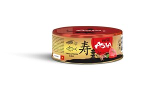 Prime Asia консервы для кошек Тунец с каракатицей в желе (2,6 кг)