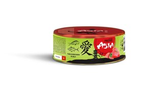 Prime Asia консервы для кошек Тунец с рыбой махи-махи в желе (24 шт)