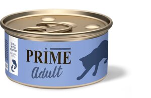 Prime консервы для кошек тунец с сурими в собственном соку (70 г)