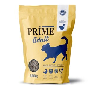 Prime сухой корм для собак мелких пород с 12 мес. с курицей (2 кг)