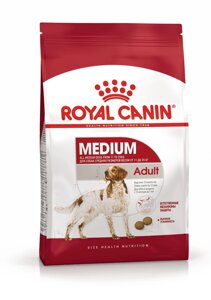 Royal Canin корм для средних взрослых собак: 11-25 кг, 1-7 лет (15 кг)
