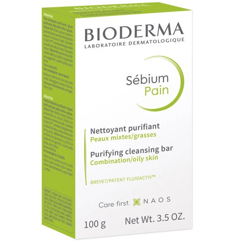Sébium Очищающее мыло для жирной и проблемной кожи, 100 г, Bioderma