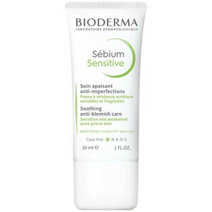 Sébium Сенситив крем Увлажняющий успокаивающий для проблемной кожи, 30 мл, Bioderma