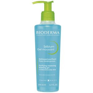 Sebium Гель для умывания жирной и проблемной кожи, 200 мл, Bioderma