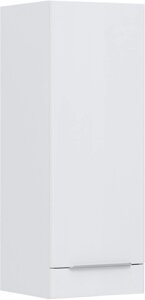 Шкаф-пенал Aquanet Ирис new 30 подвесной, белый глянец