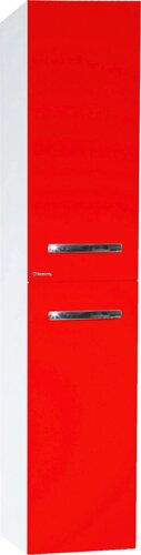 Шкаф-пенал Bellezza Рокко 35 подвесной, красный