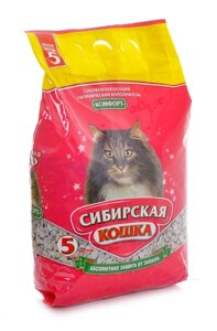 Сибирская кошка впитывающий наполнитель "Комфорт"12 кг)