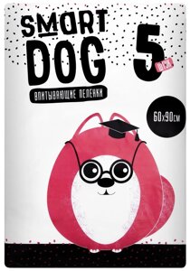 Smart Dog пелёнки впитывающие пеленки для собак 60х90 (200 г)