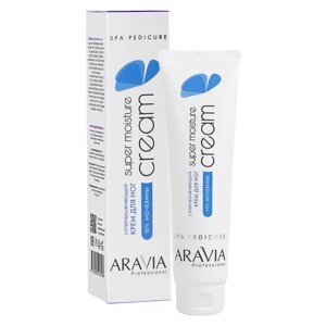 Суперувлажняющий крем для ног с мочевиной 10% Super Moisture, 100 мл, Aravia