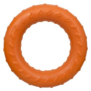 Tappi игрушка для собак "Кольцо" пуллер, оранжевый (13мм)