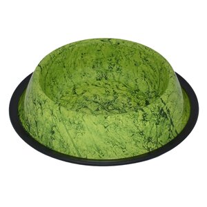 Tappi миски миска с нескользящим покрытием, "Катора", зеленый гранит (710 мл)