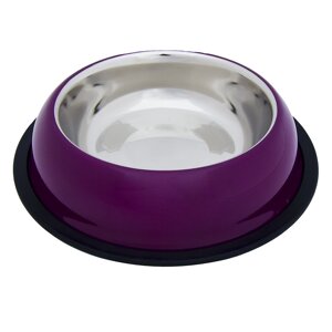 Tappi миски миска с нескользящим покрытием, "Кута" фиолетовая (1 г)
