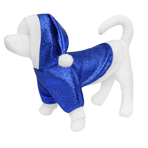 Tappi одежда костюм новогодний синий для кошек и собак "Сэлли"S)