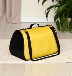 Tappi транспортировка сумка-переноска для животных, желтая (43х29х27 см)