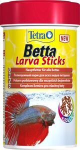 Tetra (корма) корм для петушков и лабиринтовых рыб. палочки Betta Larva Sticks (33 г)