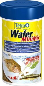 Tetra (корма) корм для всех донных рыб и для ракообразных, 2 вида чипсов (52 г)