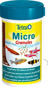 Tetra (корма) корм для всех видов мелких рыб, микрогранулы (45 г)