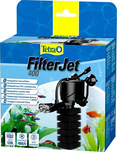 Tetra (оборудование) внутренний фильтр FilterJet 400, для аквариумов 50 – 120л (460 г)