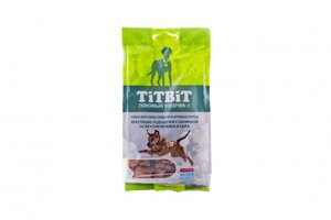 TiTBiT хрустящие подушечки с начинкой со вкусом ягненка и сыра для собак крупных и средних пород (95 г)