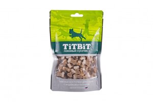 TiTBiT косточки мясные с индейкой и творогом, для собак (145 г)