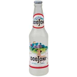 Triol бутылка "DogJoni", виниловая игрушка с пищалкой для собак (215 г)