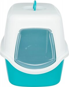Trixie туалет-домик Vico, аквамарин/белый (1,48 кг)