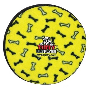 Tuffy супер прочная игрушка для собак Диск, желтый, прочность 8/10 (25.4 см)